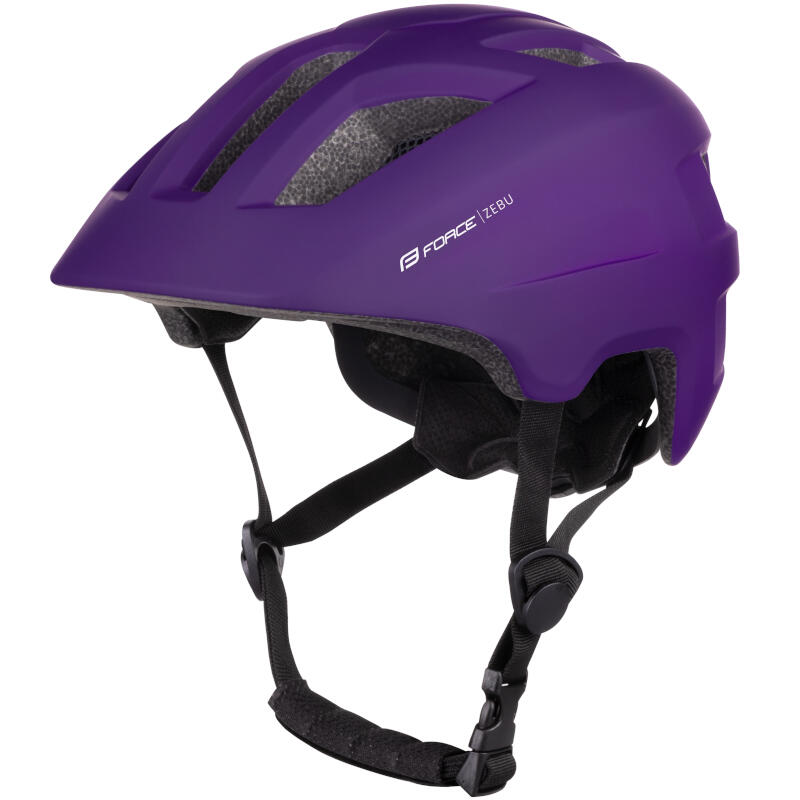 Kask rowerowy dziecięcy z lampką LED Force Zebu