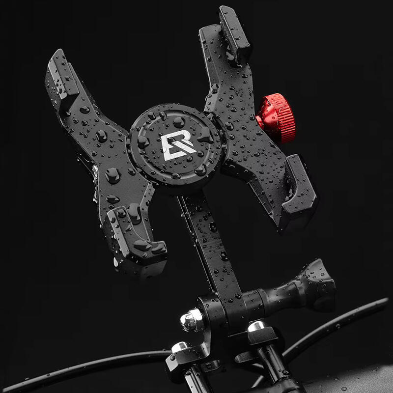 Uchwyt rowerowy aluminiowy na telefon do mostka Rockbros RB0392 regulowany 7/7