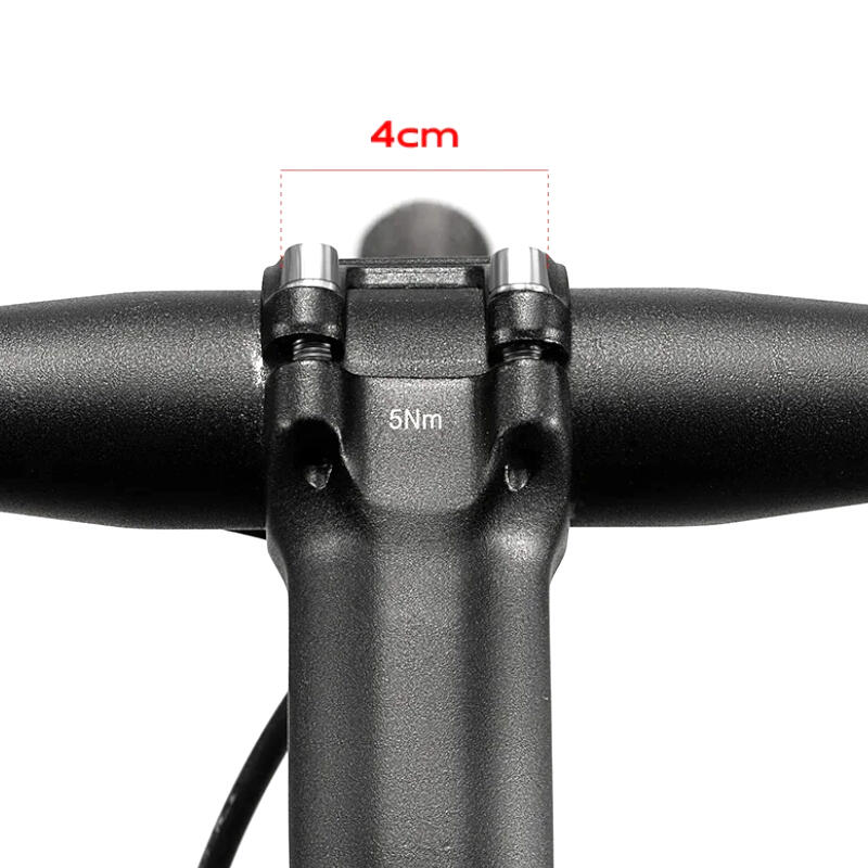 Uchwyt rowerowy na mostek do licznika lampki regulowany Rockbros FK-306 5/7