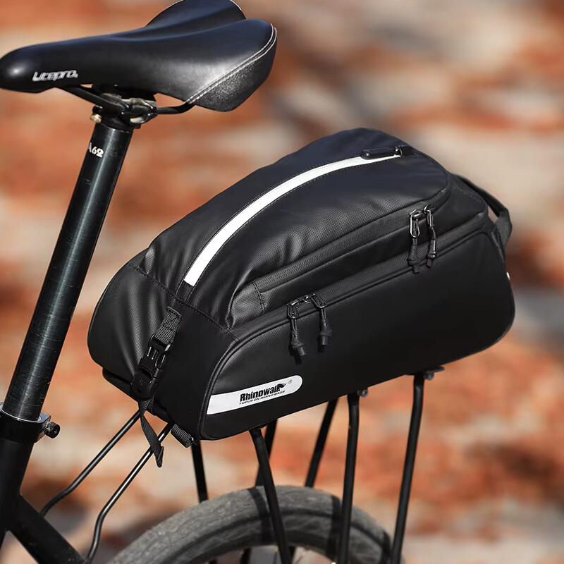 Sakwa rowerowa na bagażnik z paskiem na ramię Rhinowalk RK6203 12L 6/7