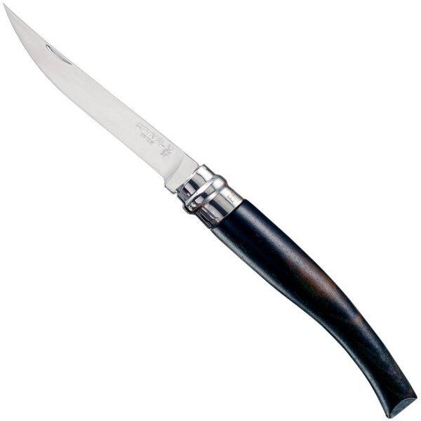 Turystyczny Nóż składany Opinel Slim No.10 INOX Heban Ebony 3/4