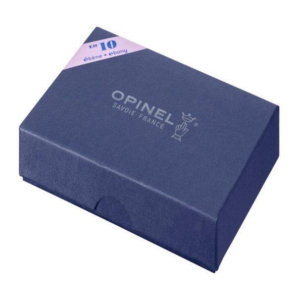 Turystyczny Nóż składany Opinel Slim No.10 INOX Heban Ebony 4/4