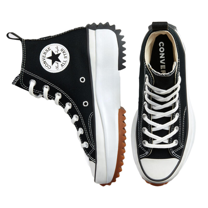 Tenisi unisex Converse cu platforma Run Star Hike Hi, Negru