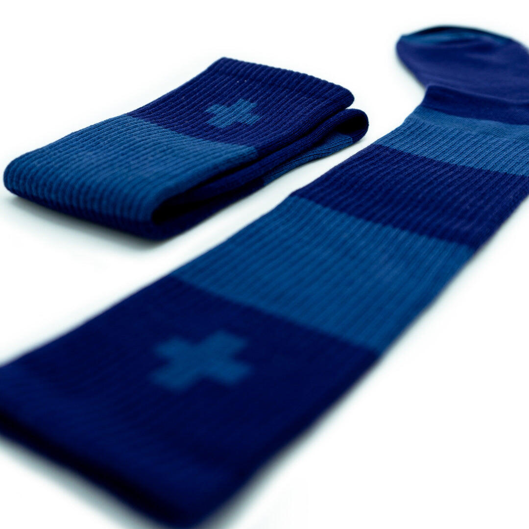 Unisex Calcetines Algodón Transpirables The Indian Face Movement Azul 2/3