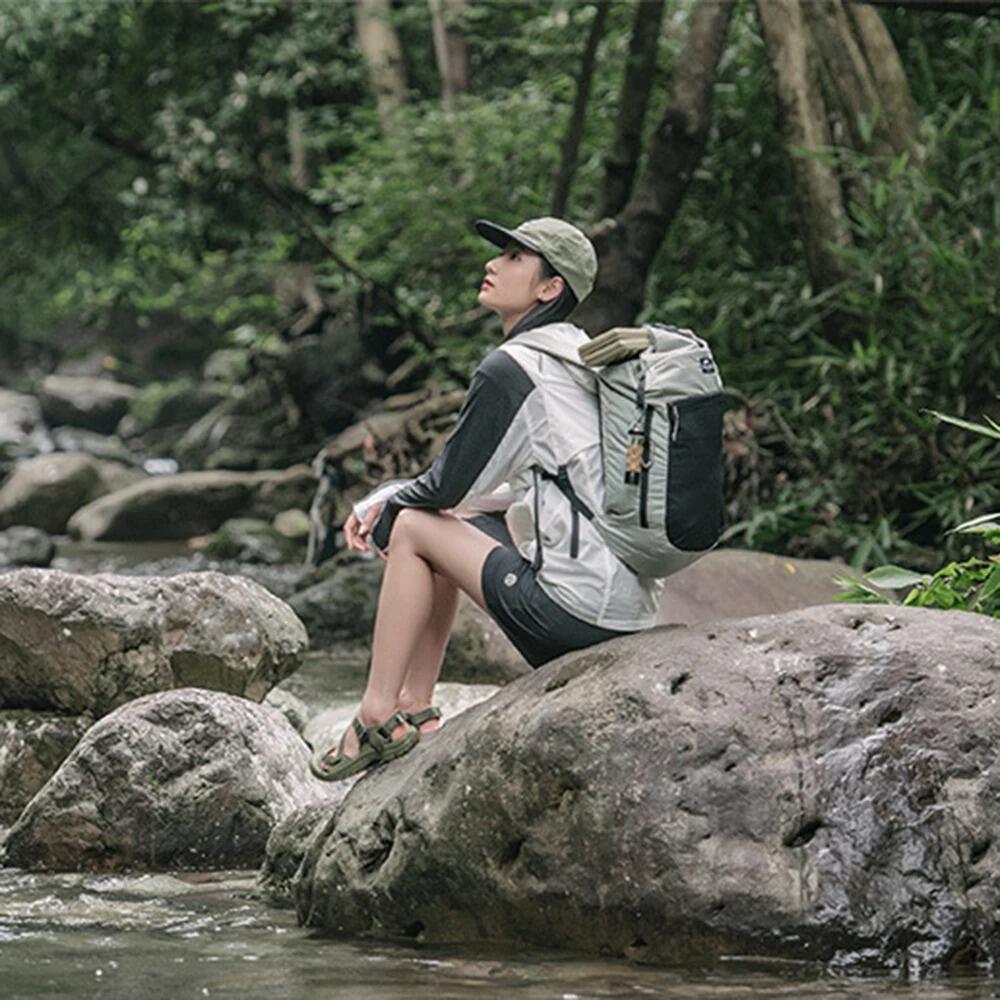 Mochila de montaña y trekking 20L NATUREHIKE Ultraligera Gris 5/6