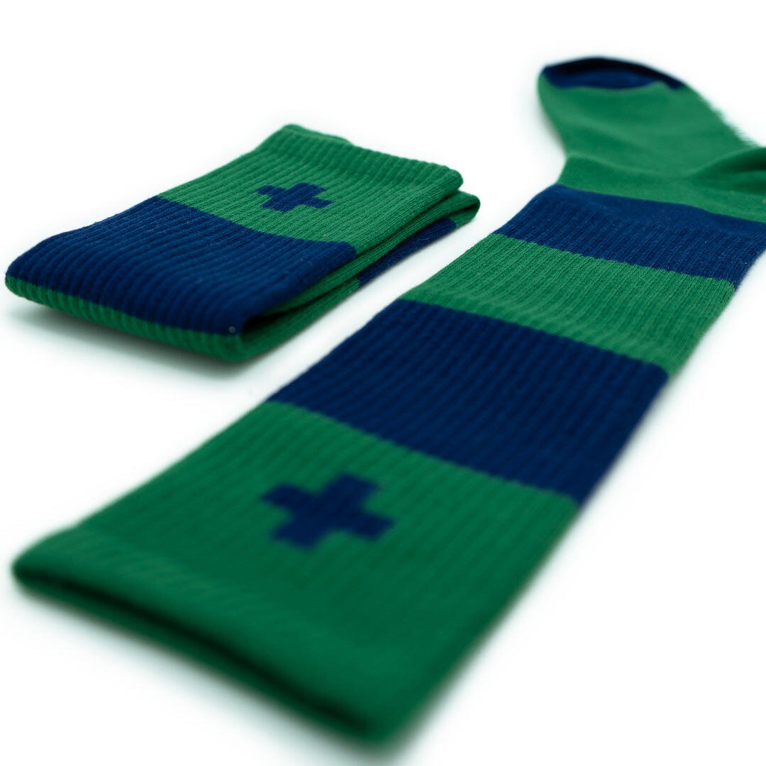 Unisex Calcetines Algodón Transpirables The Indian Face Movement Green 2/3