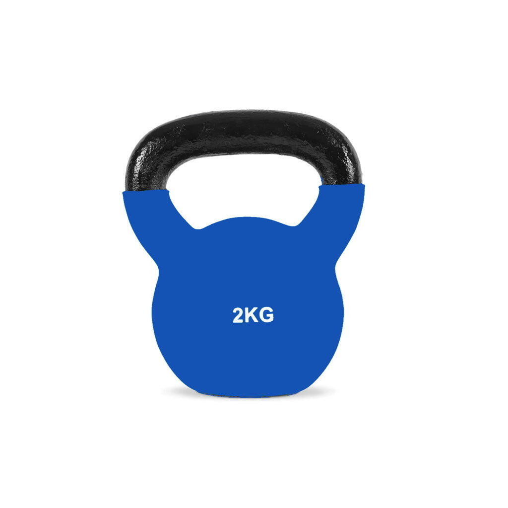Kettlebell in Ghisa Rivestita in Neoprene Rosso FF 7/7