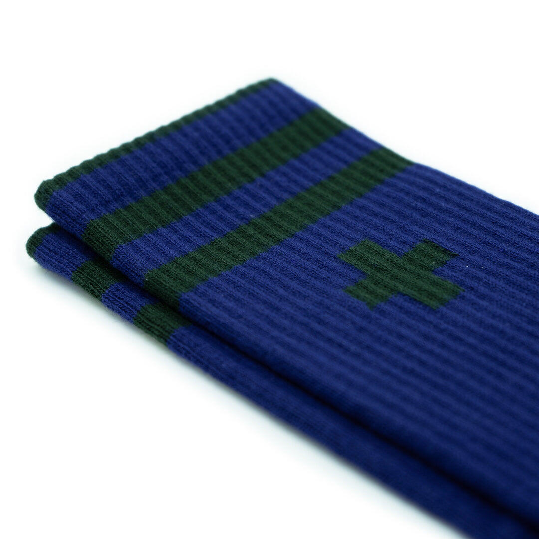 Unisex Calcetines Algodón Transpirables The Indian Face Crew Blue 3/3