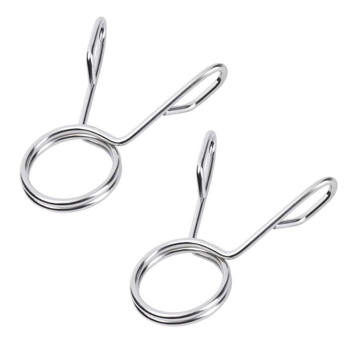 FFITNESS Coppia Clip a Molla 25 mm Collari Morsetti a Molla Serrature per Bilanciere  FF