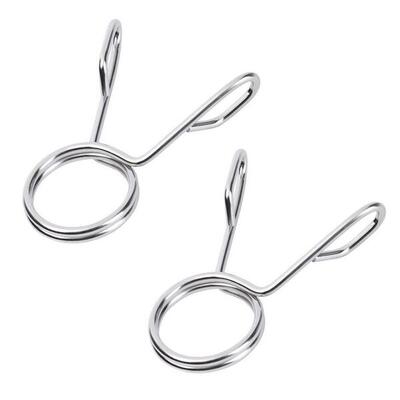 Coppia Clip a Molla 25 mm Collari Morsetti a Molla Serrature per Bilanciere FF