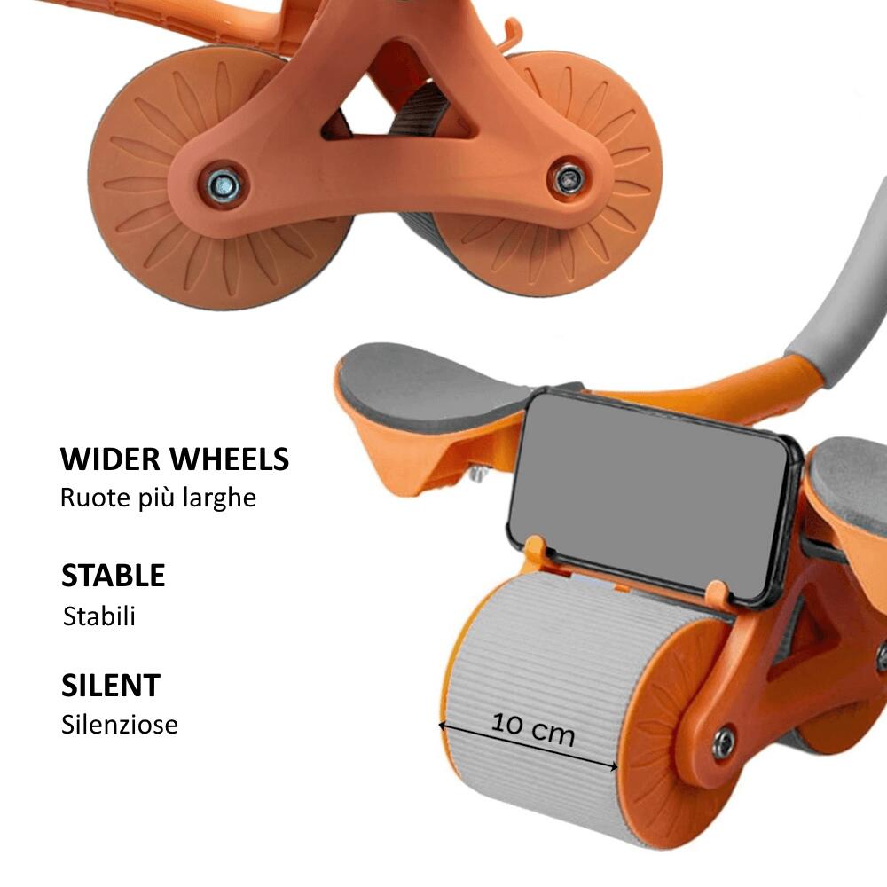 Roue Abdominale Ab Roller pour Entraînement Musculaire FF 4/6