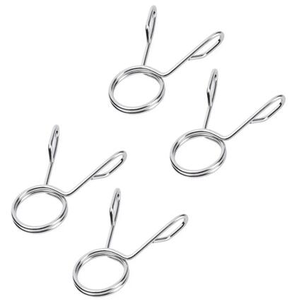 4 Pièces Stop-Disques 25mm Colliers de Serrage pour Haltères FF