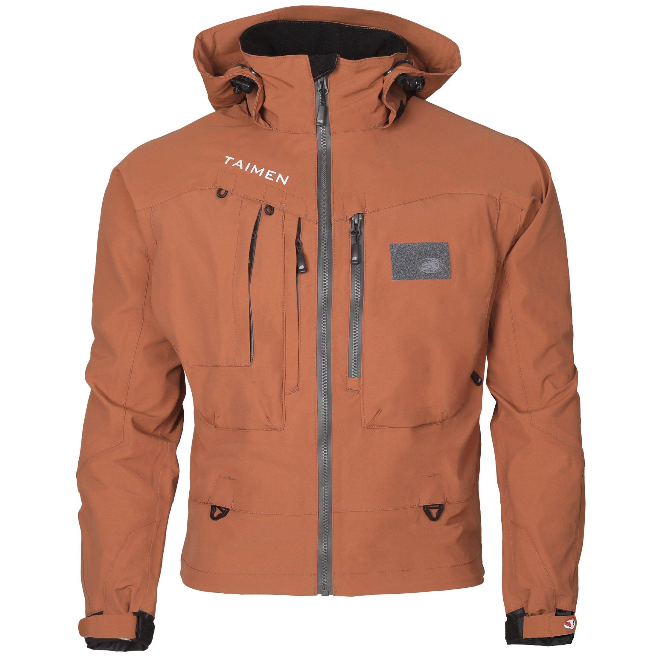 Kurtka wędkarska do brodzenia Taimen Selenga - Dusty Orange 1/1