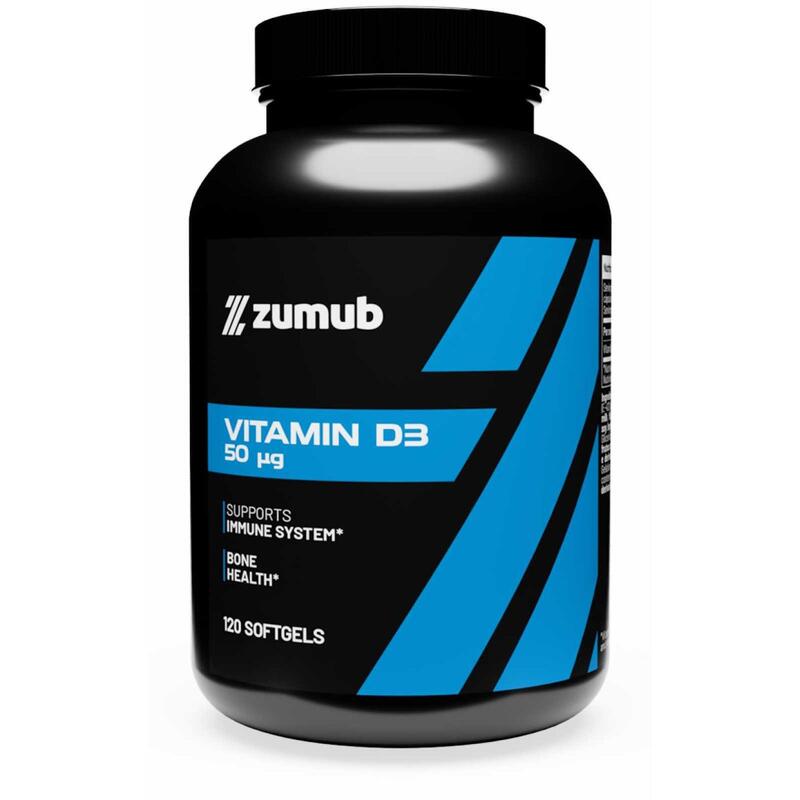 Zumub Vitamin D-3 50 µg 120 softgels Exclusivo Online      6,99€  ZUMUB Zumub Vitamin D-3 50 µg 120 softgelsVendido e expedido por: Zumub S.A.    