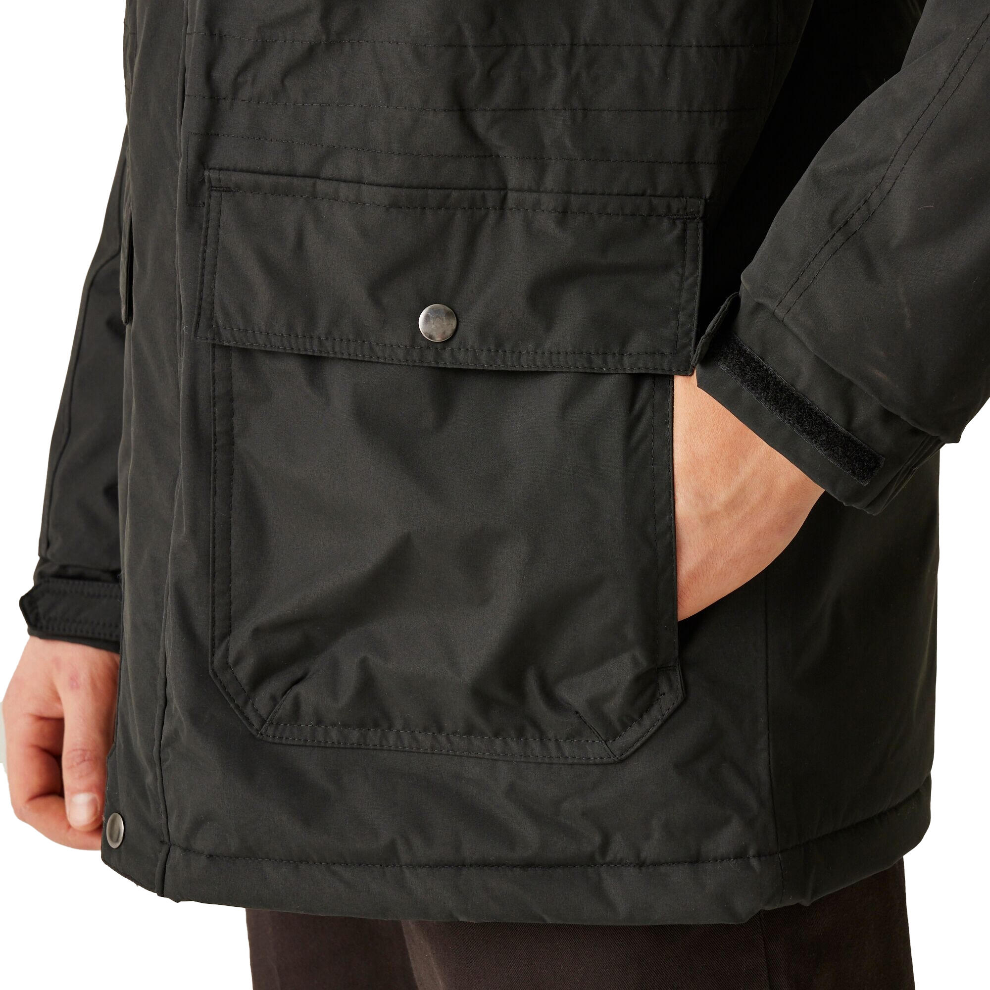 Heren Darby III Jas (Zwart) 3/5