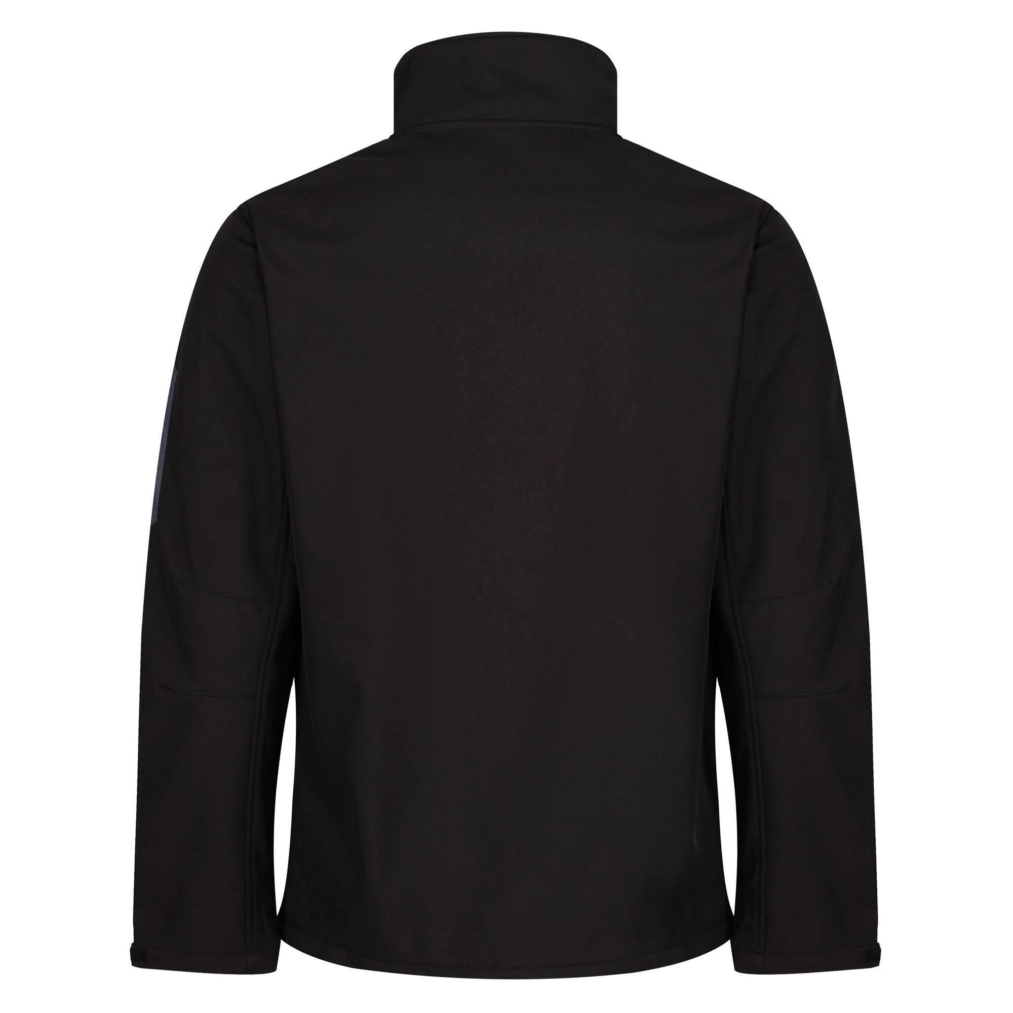 Casaco Arcola 3 Layer Soft Shell para homem (Preto / Cinzento Foca) 2/5