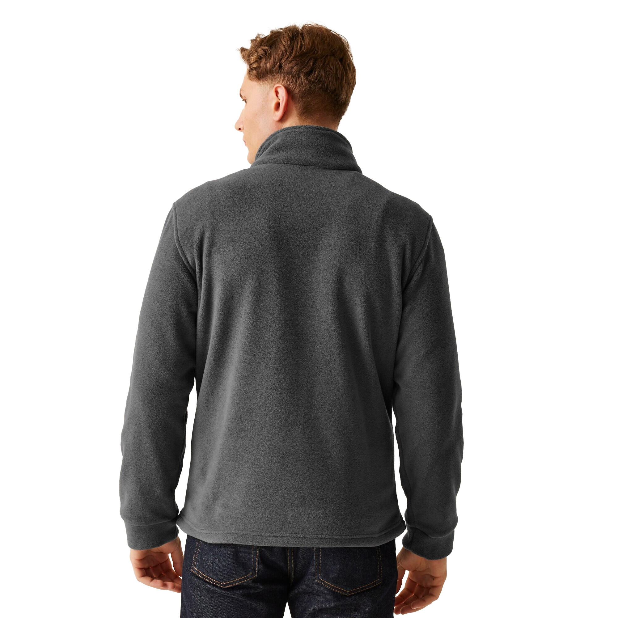 Veste Polaire CLASSIC Homme (Gris Phoque) 3/5