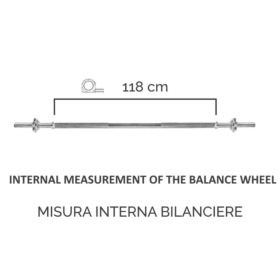 Bilanciere 180 cm FF 4/6