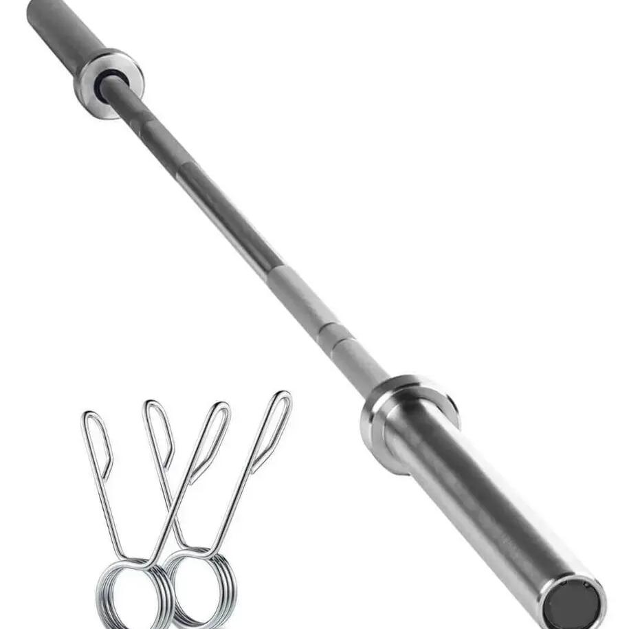 Olympic Barbell 180 cm 2 Weight Clips FF