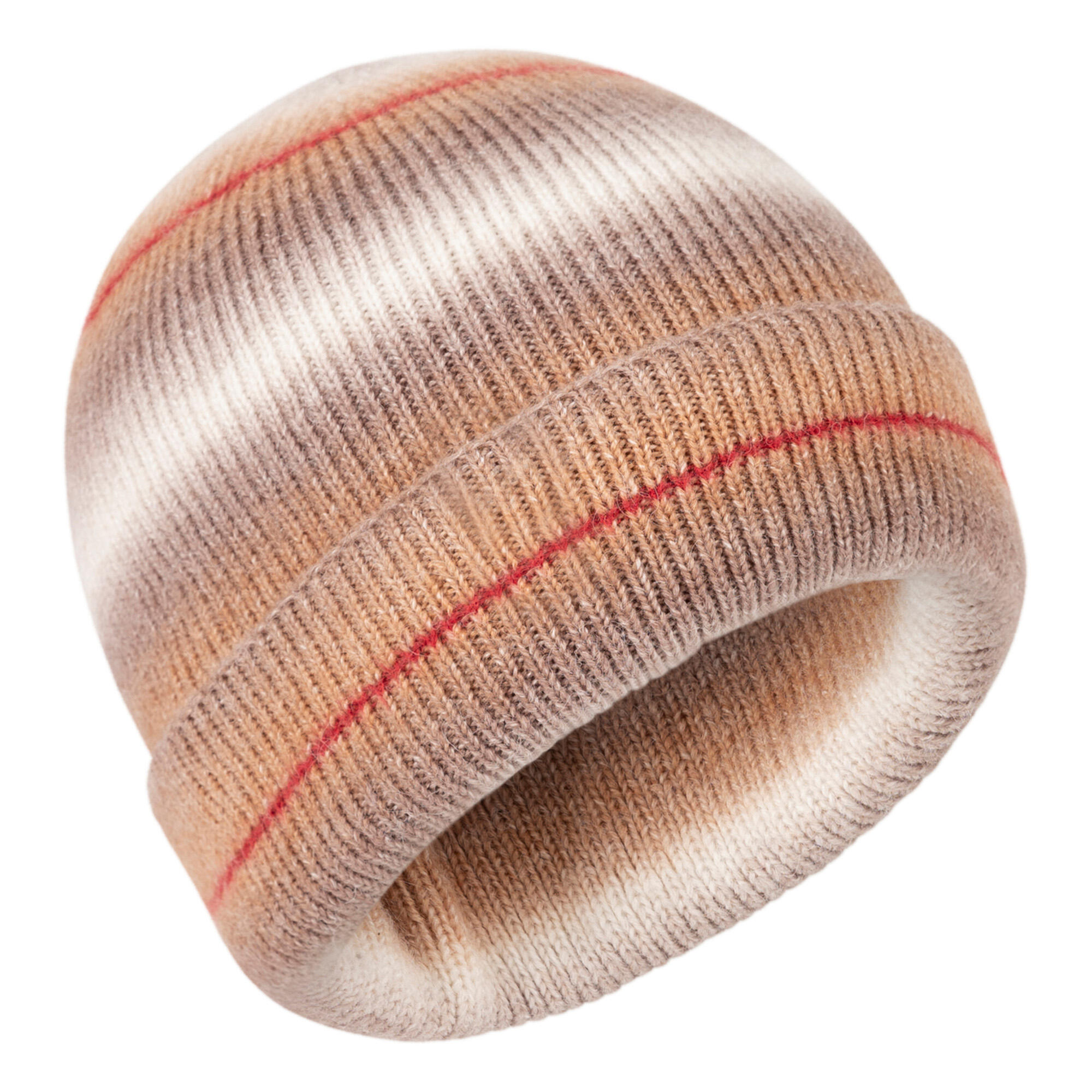 "Chevron" Mütze für HerrenDamen Unisex Damen und Herren Beige 2/5