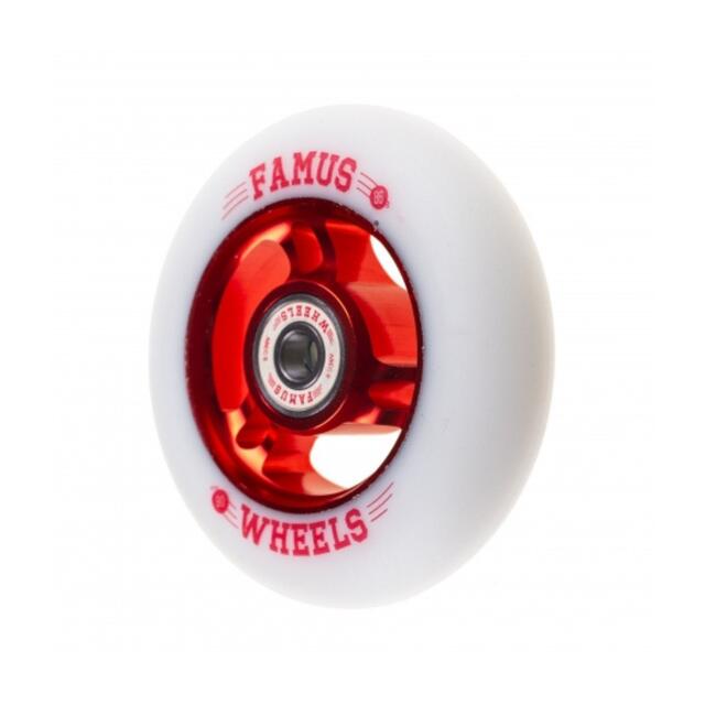 Roues de roller Famus Wheels 90mm/86A + ABEC 9 (X4) 2/3