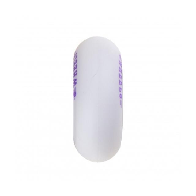 FAMUS 3 Spokes Rad 64mm Violett Weiß [x4] 3/4