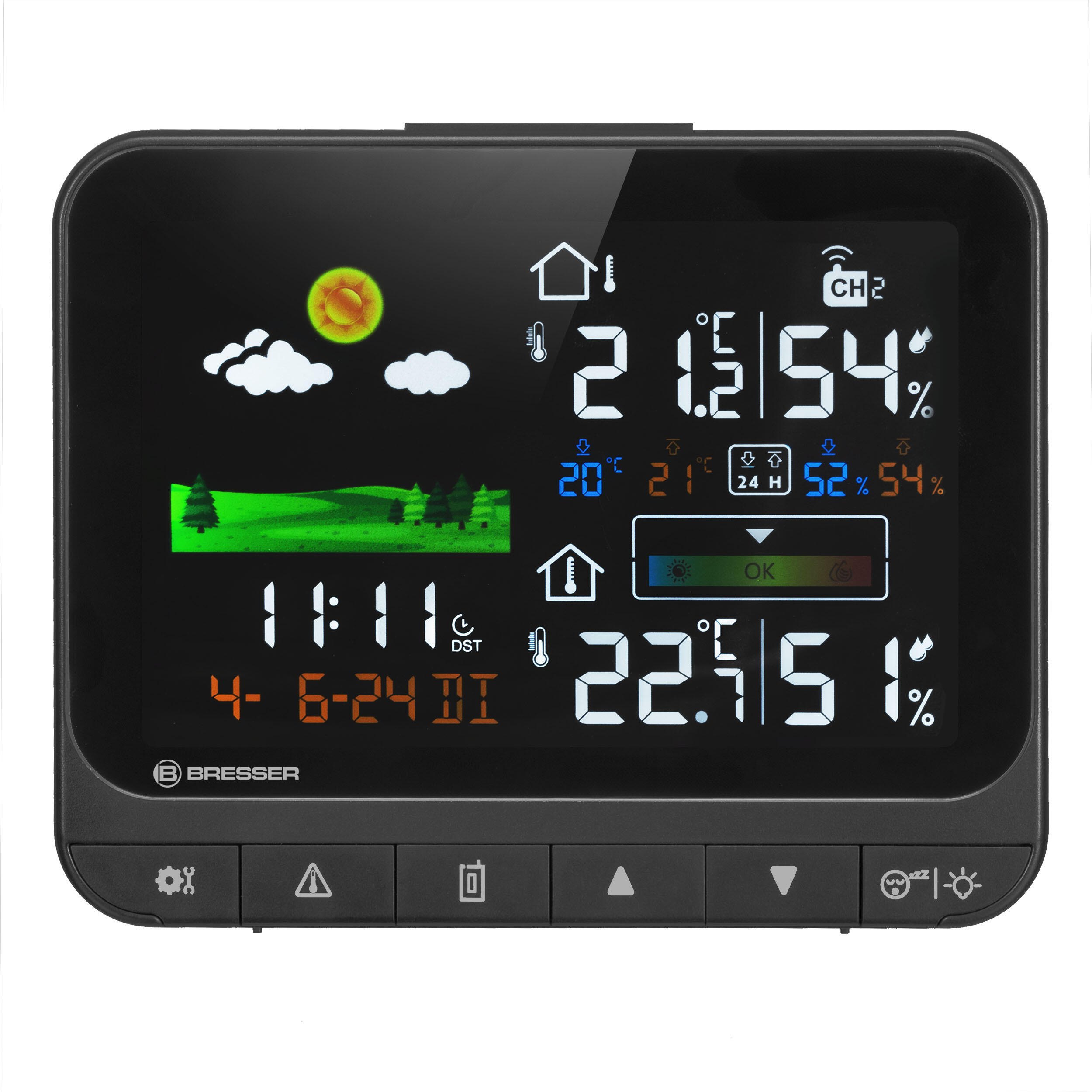 Stazione Meteorologica Wireless BRESSER Neomeo H 6/7