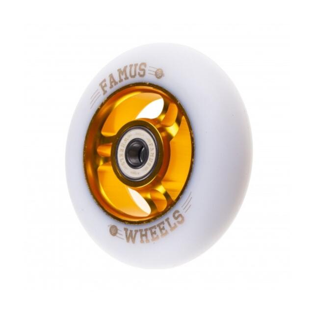 Roues de roller Famus Wheels 90mm/86A + ABEC 9 (X4) 2/3