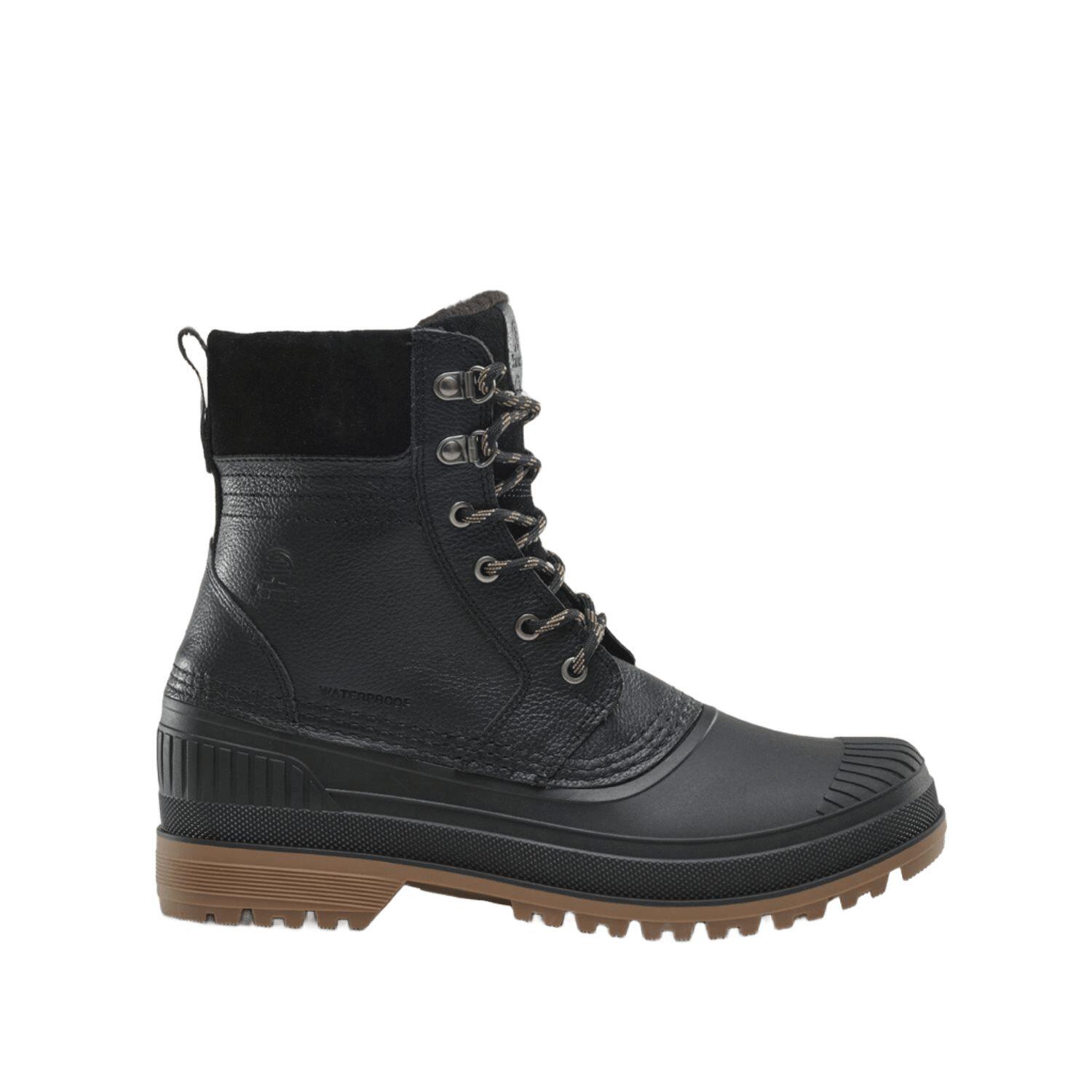 Kamik - Hommes Hemlock Bottes D'Hiver Noir - Chaussures Bateau - Noir - 41 - Decathlon