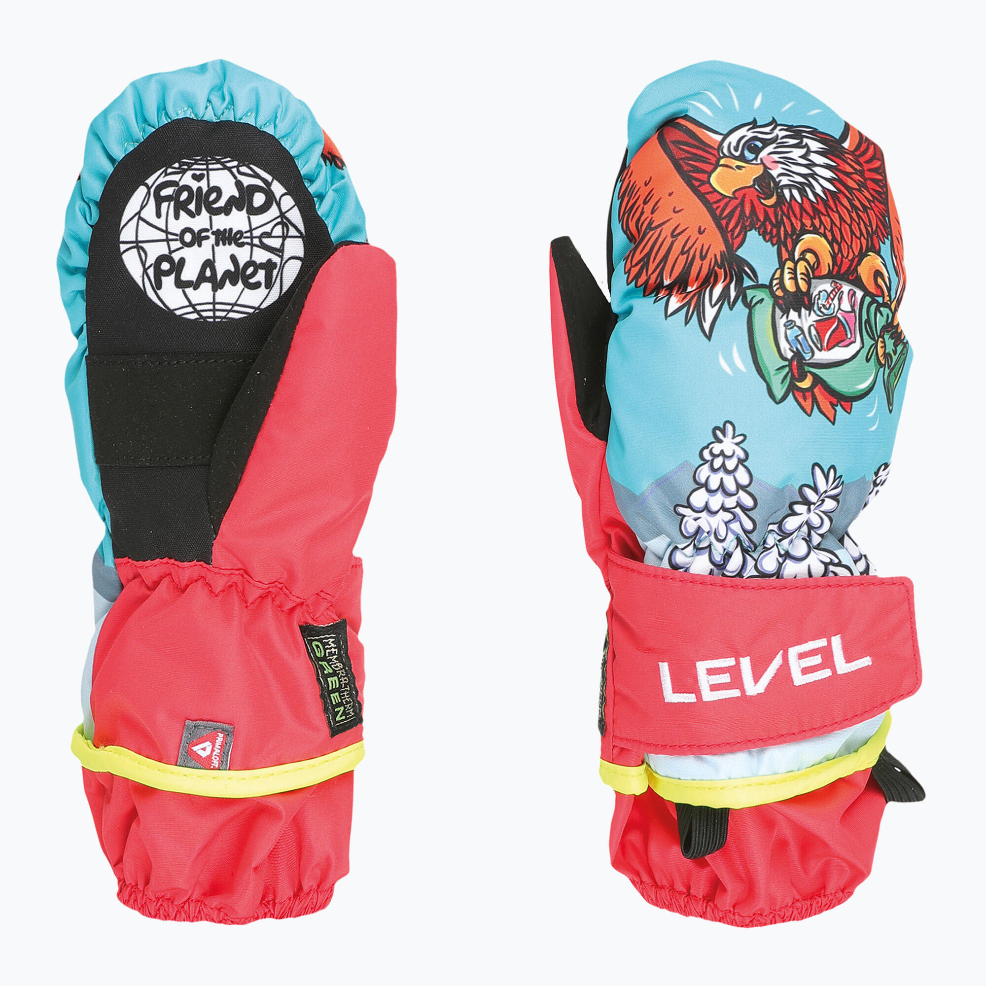 Guantes de esquí para niños Level Animal 2/2