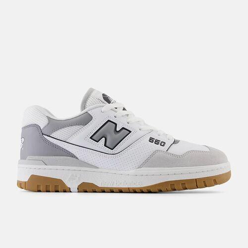 Zapatillas New Balance 550 Blanco-Gris 5/5