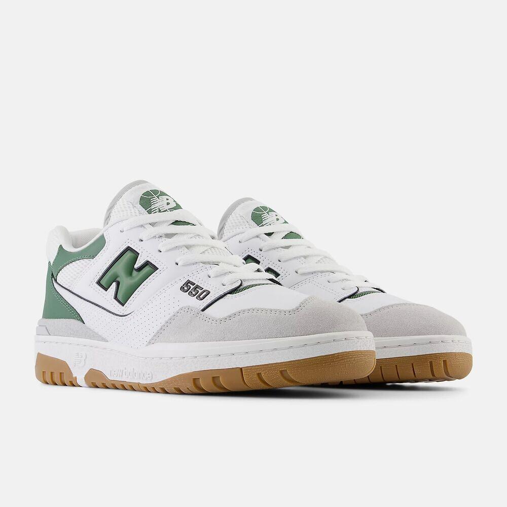 Chaussures New Balance 550 Blanc/Vert 2/6