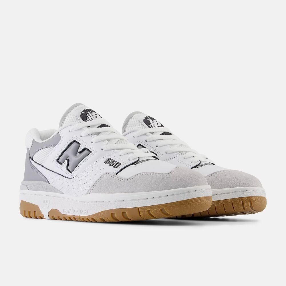 Zapatillas New Balance 550 Blanco-Gris 2/5