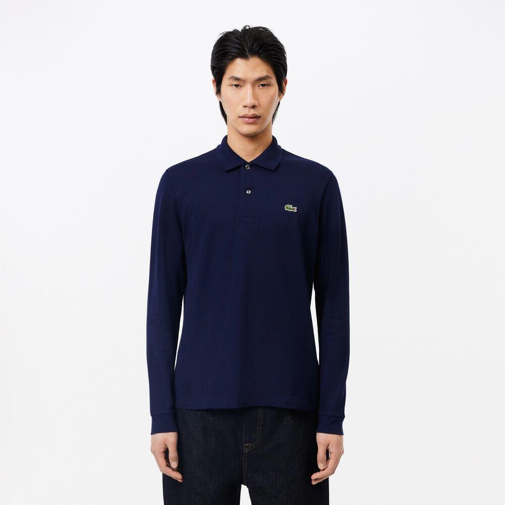Lange mouw poloshirt Lacoste voor mannen 4/5