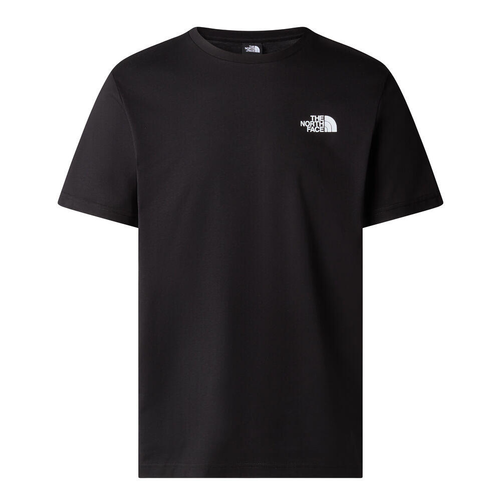 Koszulka Mężczyzna The North Face S/S Redbox czarny