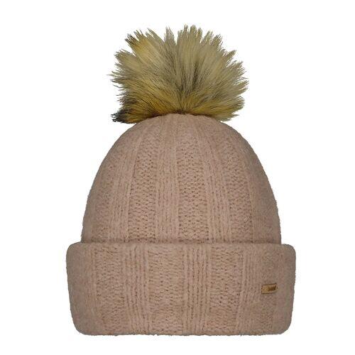 Gorro Barts  rosa claro con pompón Civana 3/4