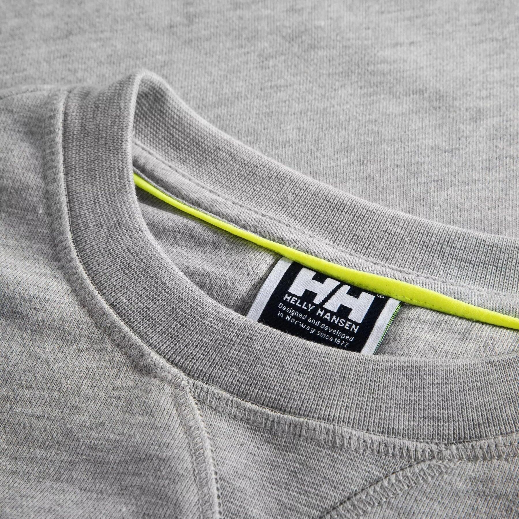 Sudadera Helly Hansen gris sin capucha   HH Logo Crew Sweatshirt 7/7
