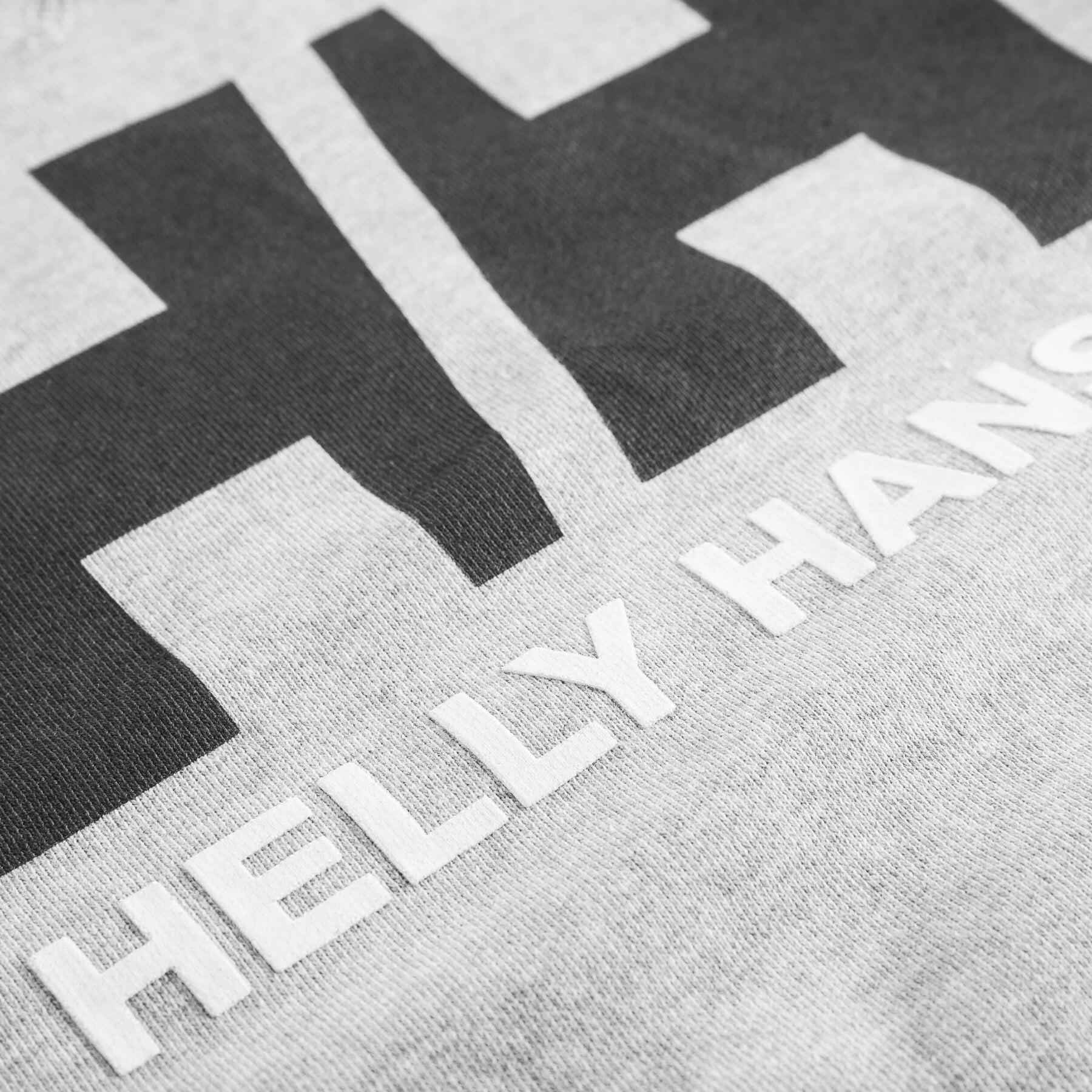 Sudadera Helly Hansen gris sin capucha   HH Logo Crew Sweatshirt 6/7