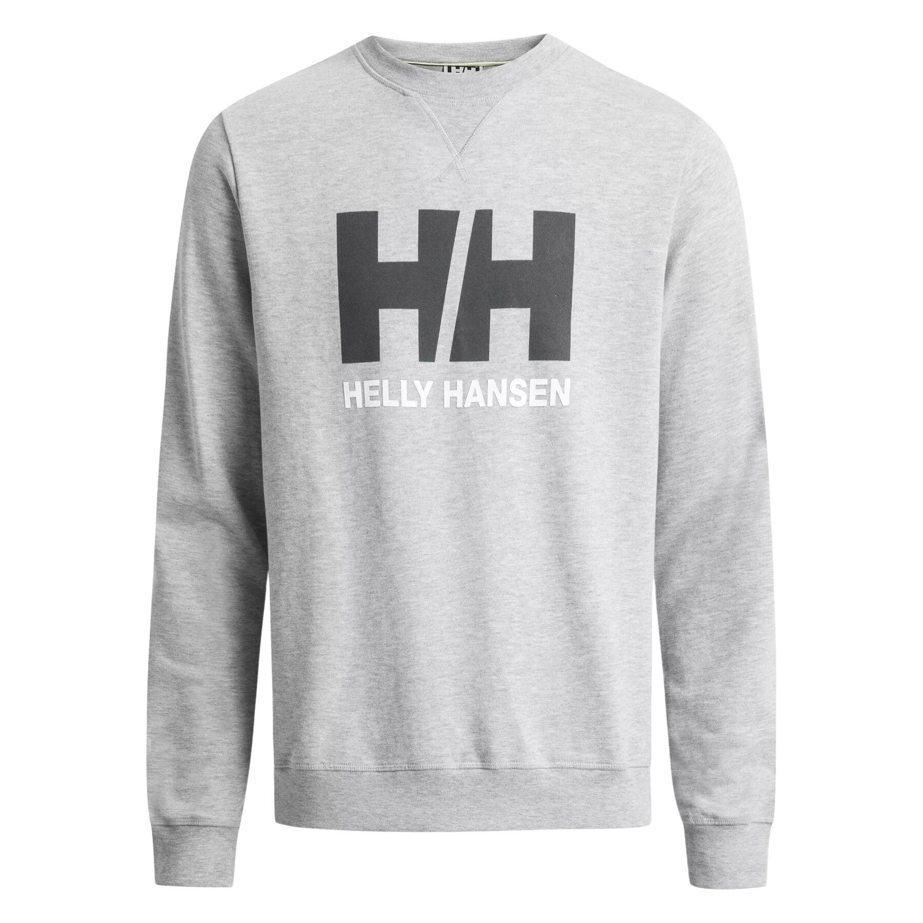 Sudadera Helly Hansen gris sin capucha   HH Logo Crew Sweatshirt 2/7