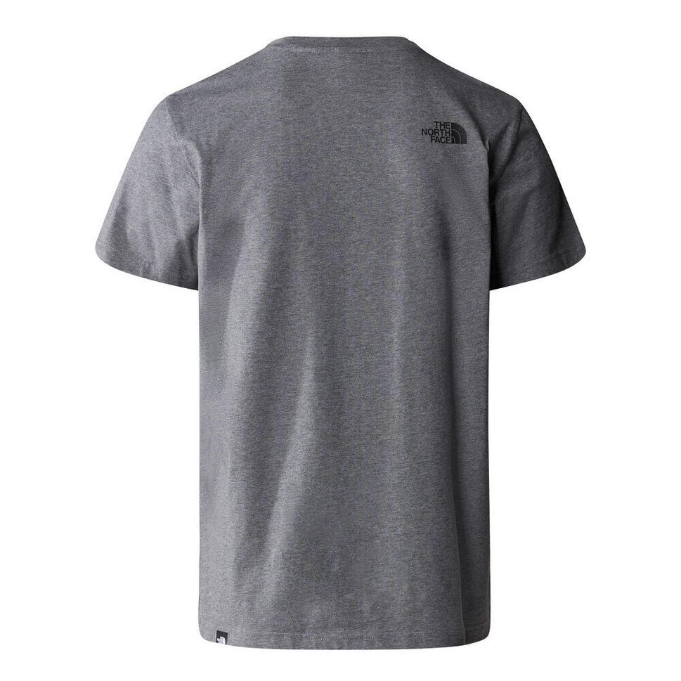 T-Shirt Simple Dome Rozmiar XL Szary - NF0A87NGDYY
