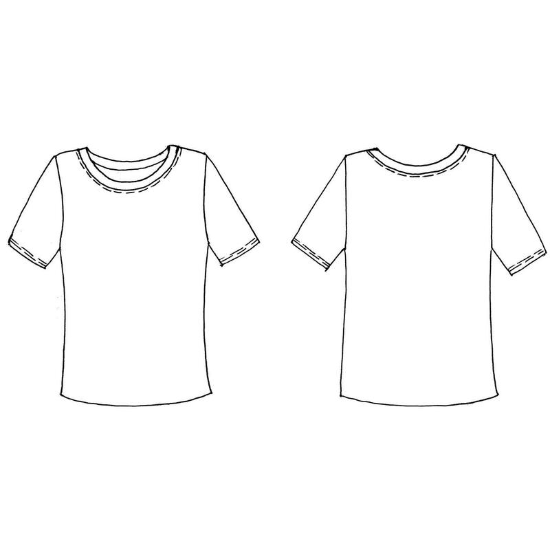 T-Shirt Gymnastique et Danse Manches Courtes INDIGO