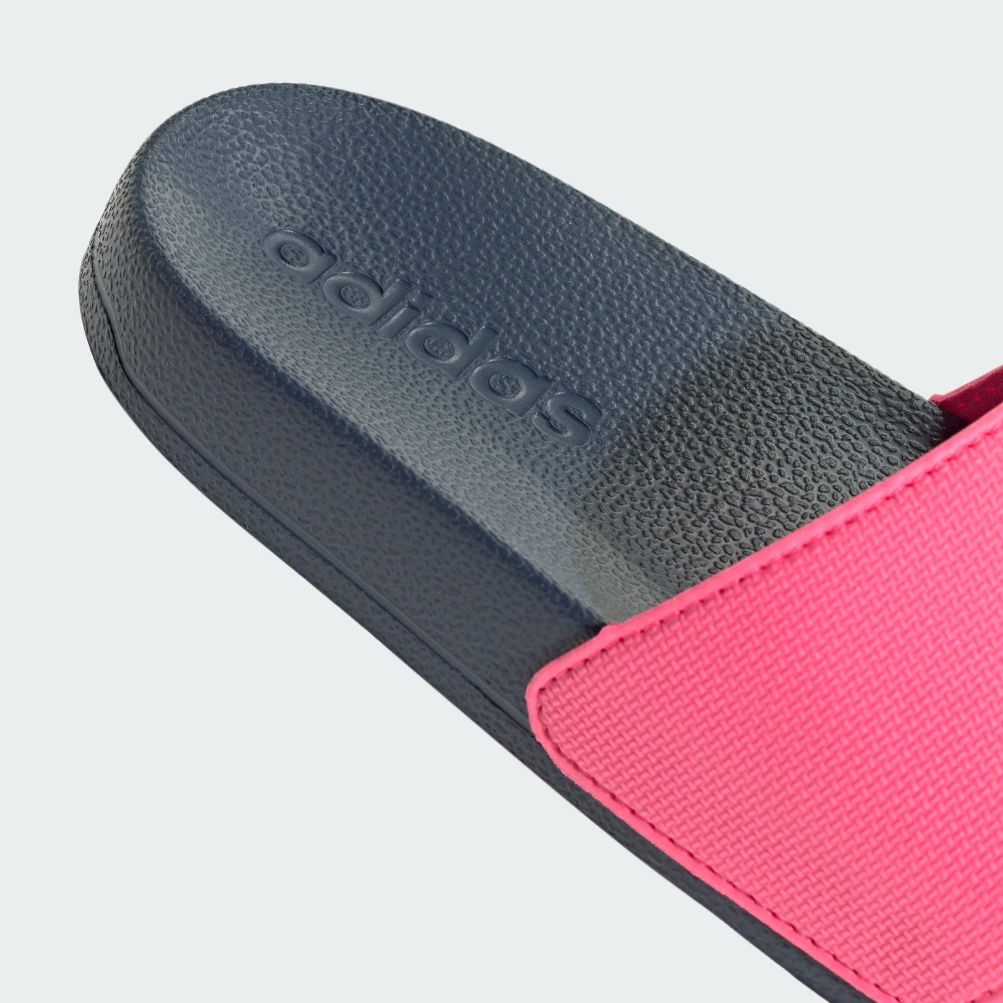 adidas Adilette Shower Slides Lucid Pink Silver Metallic Preloved Ink (GS) — foto 7