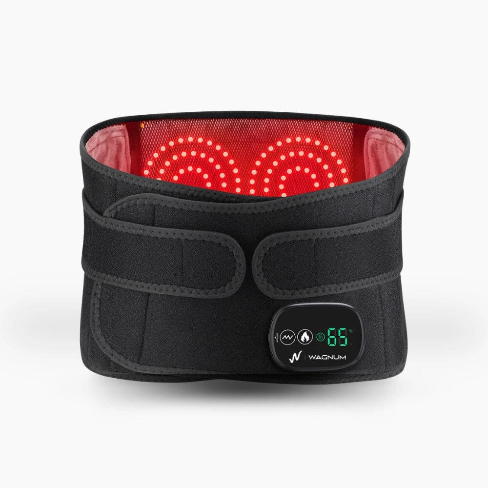WAGNUM ThermaRelief Pro - Heat & Vibration Lumbar Belt