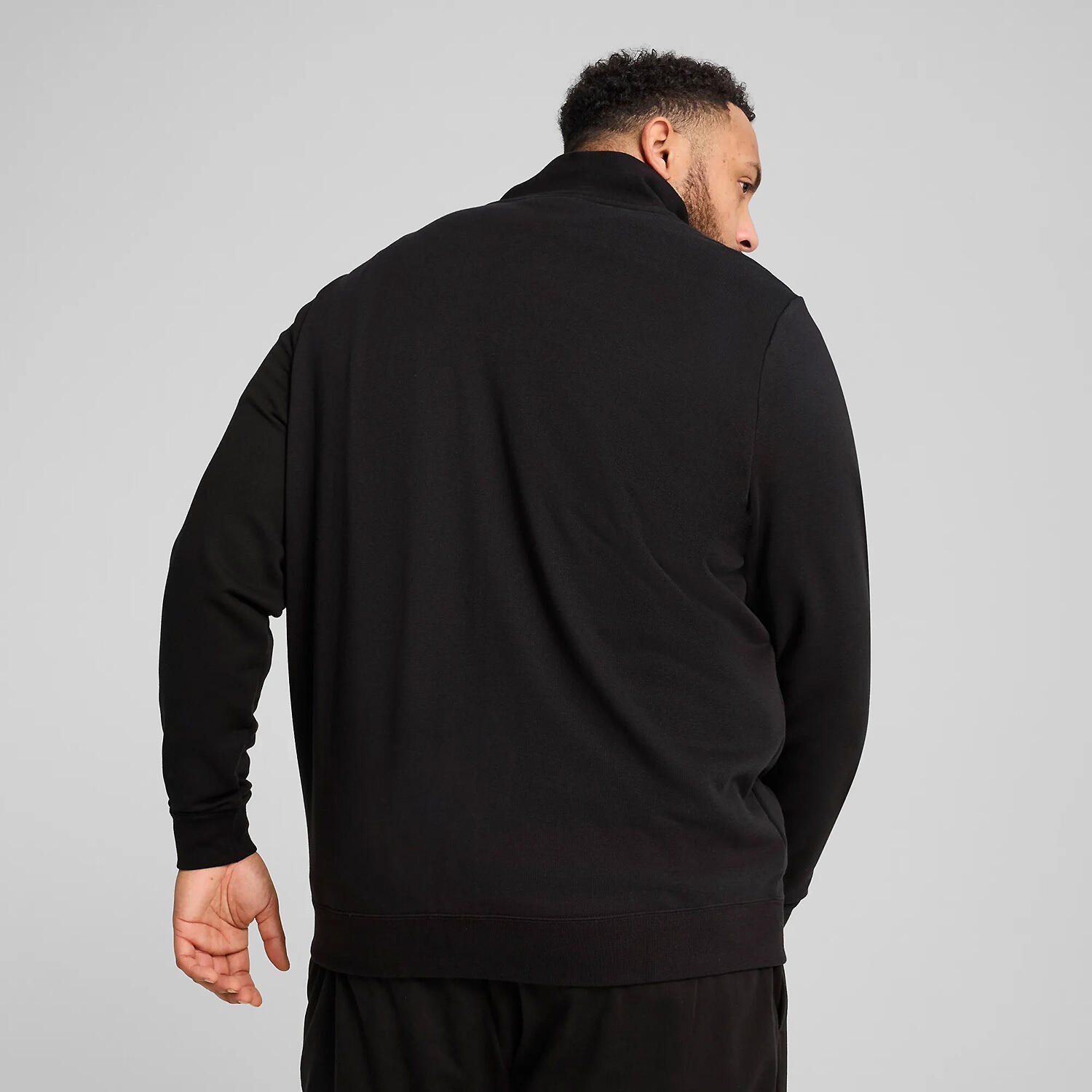 Giacca da corsa con logo Essentials N. 1 da uomo PUMA Black 7/7