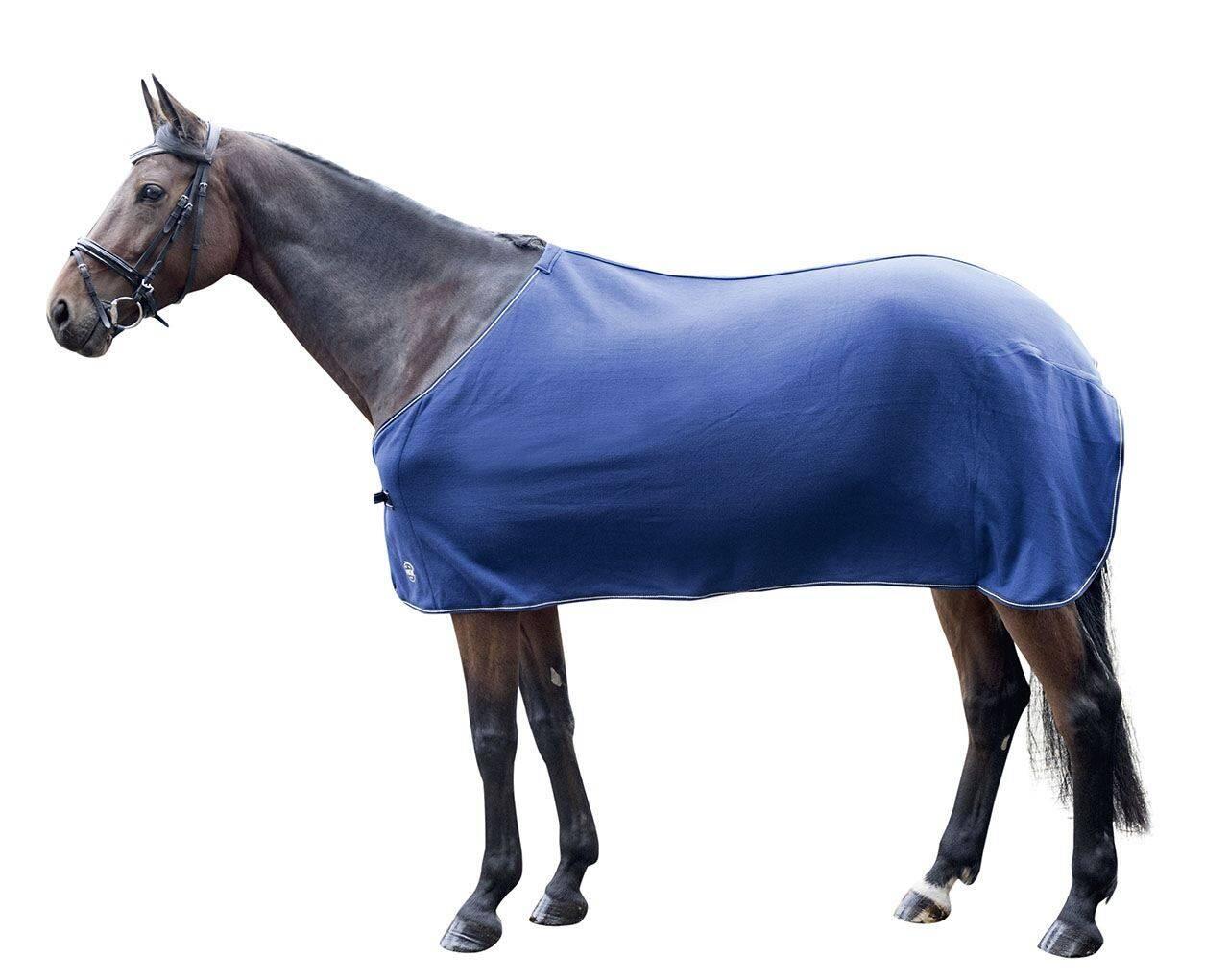 Coperta di asciugatura in pile per cavalli HKM Madrid 3/4