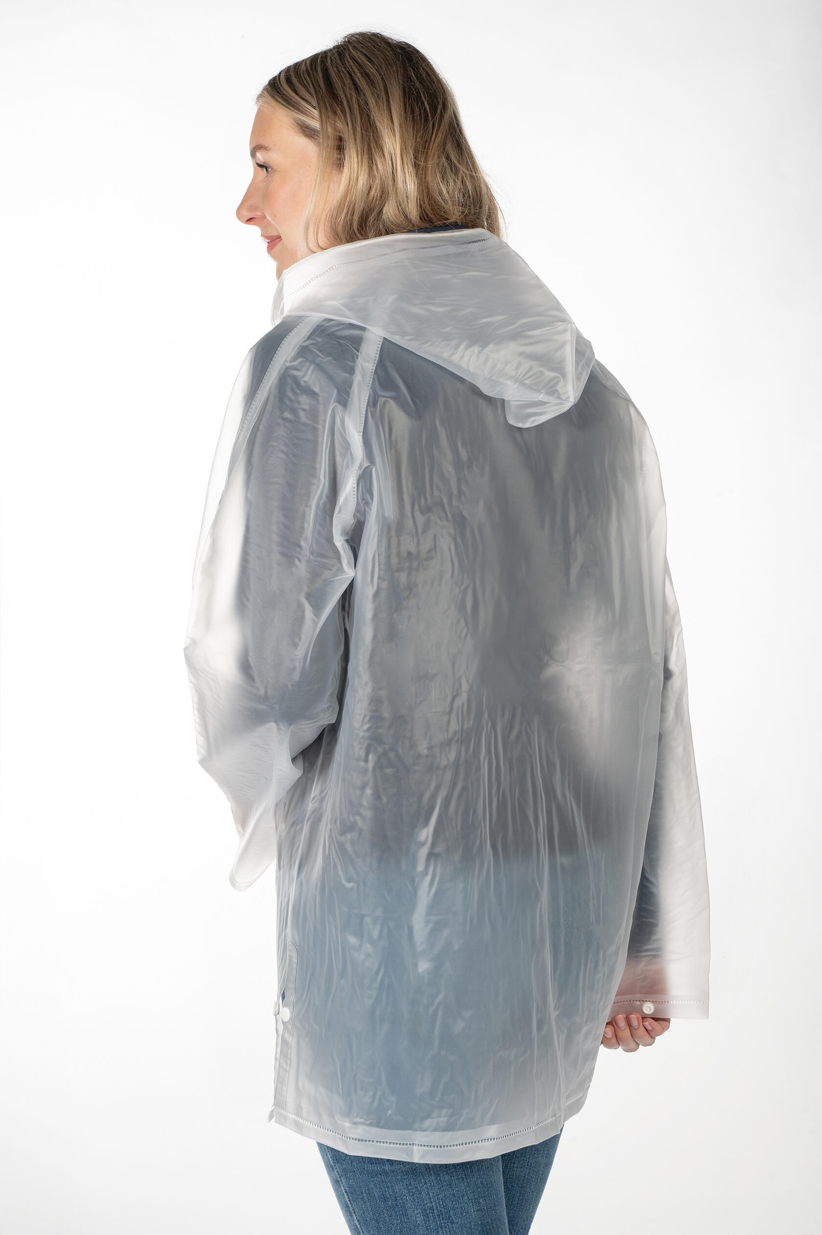Imperméable do jazdy konnej przezroczysty HKM 4/7