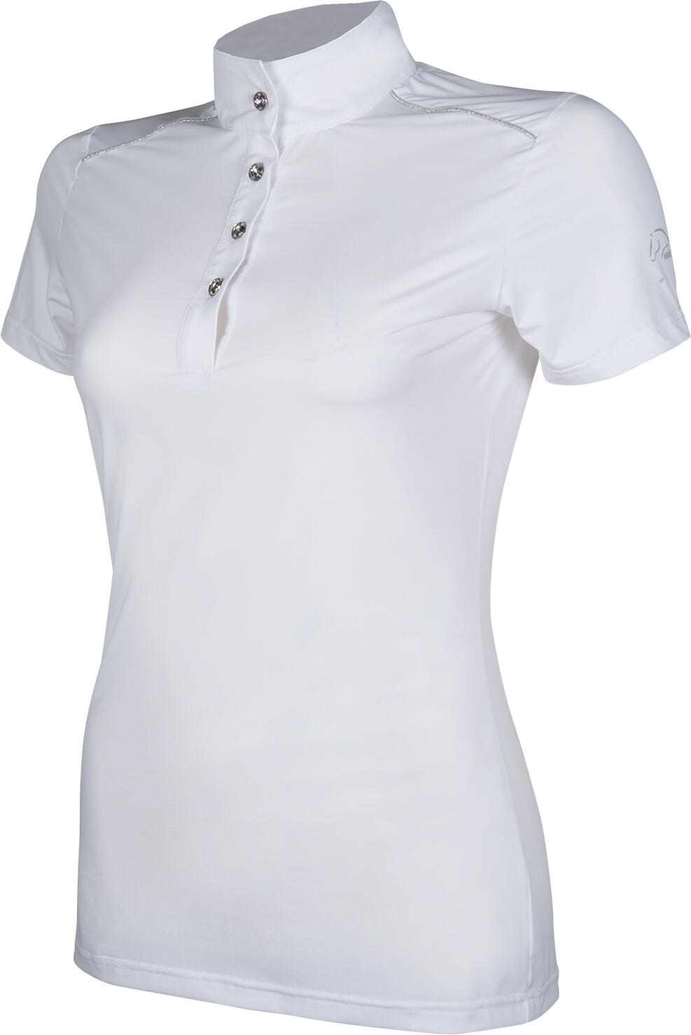 Polo de concours Premium blanc 3/7