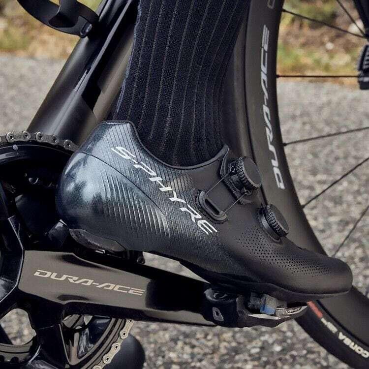 SHIMANO Shimano RC9 S-Phyre Uomo Scarpe Nero