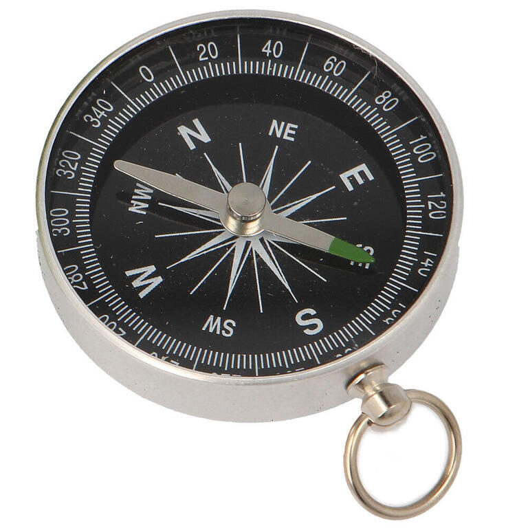 Pack of three Discovery metal compasses 6cm