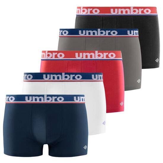 Lot de 5 Boxers coton homme uni